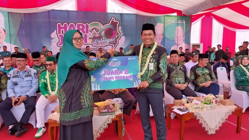 Kecamatan Paringin Raih Juara Dua Stand Terbaik Pada Expo Balangan