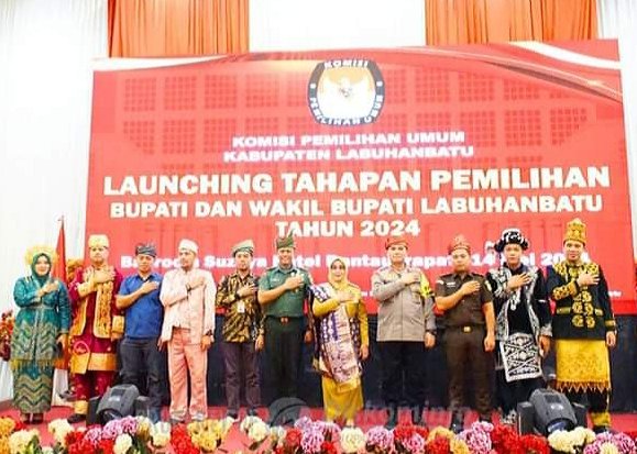 Kpu Labuhanbatu Launching Tahapan Pilkada Teras