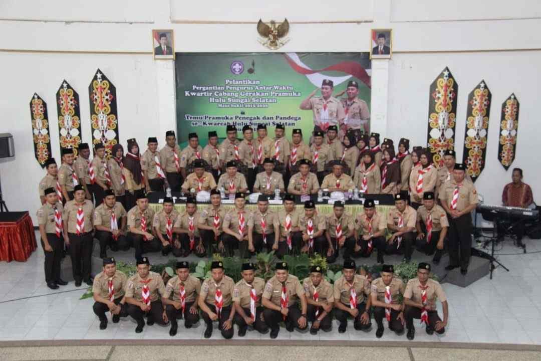 Pengurus Antar Waktu Kwarcab HSS di Lantik 2 IMG 20180819 WA0076