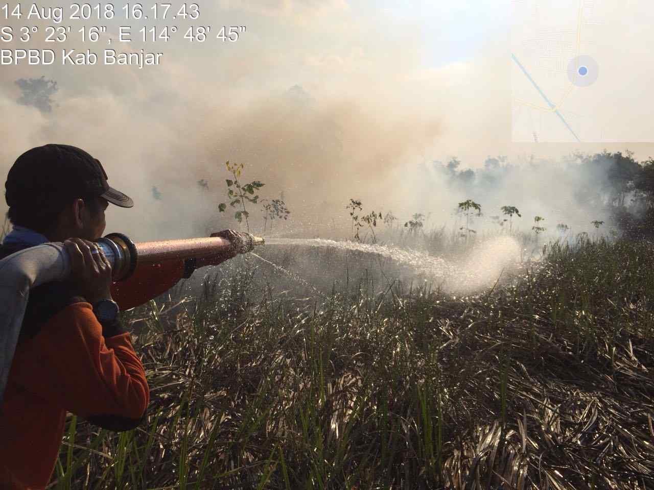'Darurat' Kabupaten Banjar Terluas Karhutla 2018 3 IMG 20180927 WA0010