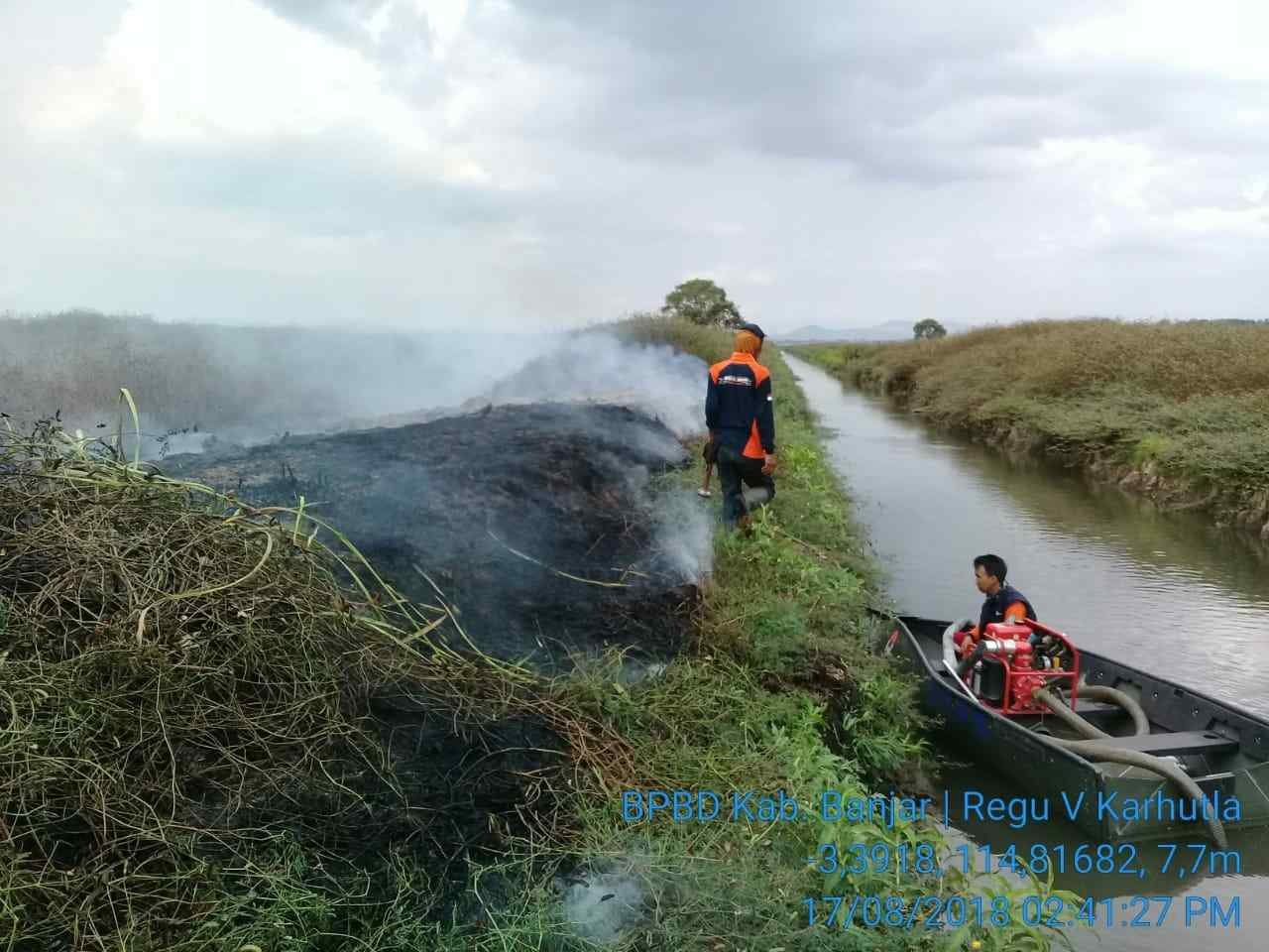 'Darurat' Kabupaten Banjar Terluas Karhutla 2018 4 IMG 20180927 WA0013