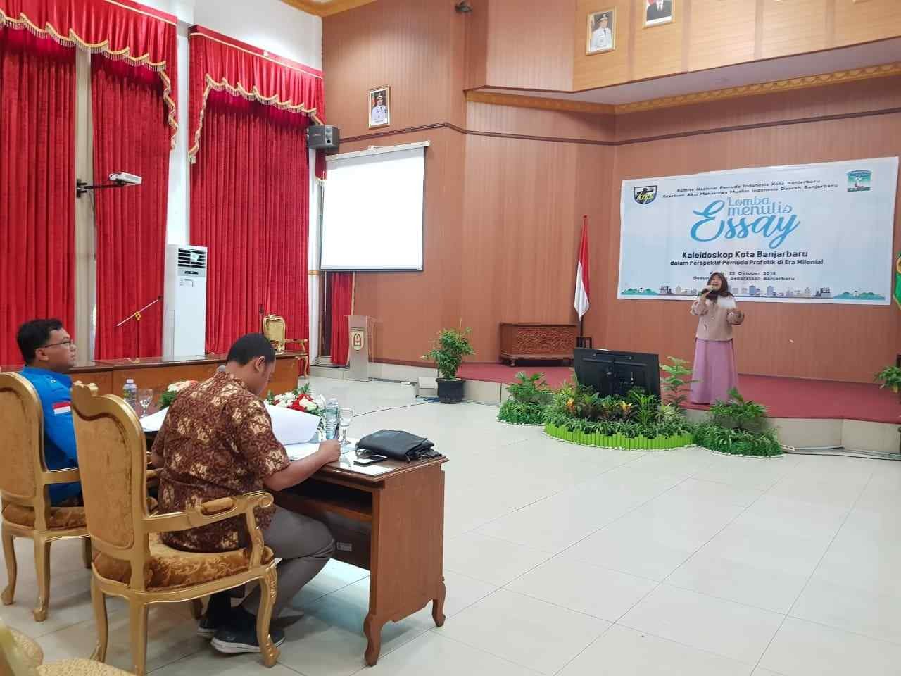 KNPI Banjarbaru Gelar Lomba Menulis Essay 2 IMG 20181027 WA0001