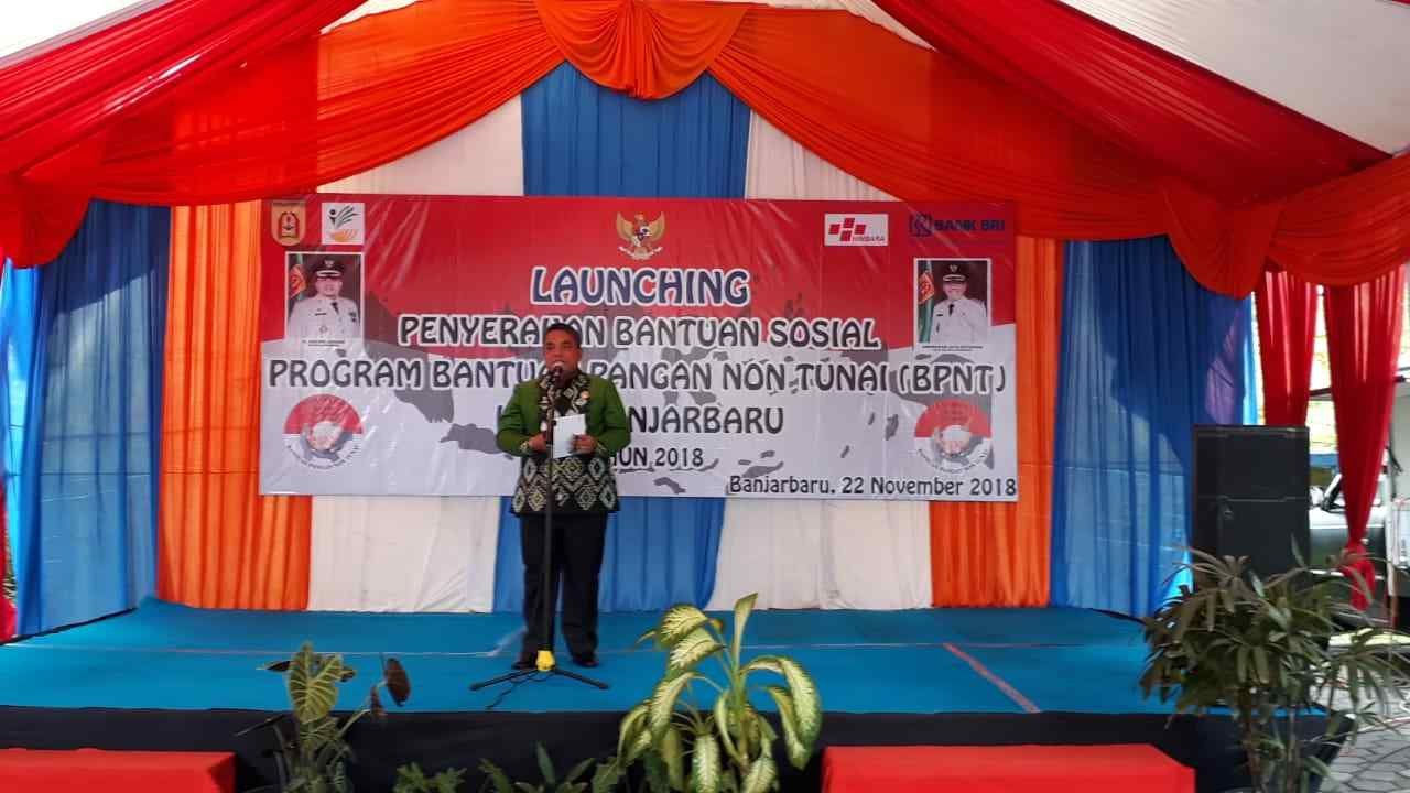 Pemko Banjarbaru Lounching Program BPNT Bersama BRI Cabang Martapura Mudahkan Penyaluran Bantuan 2 WhatsApp Image 2018 11 22 at 12.32.06 1