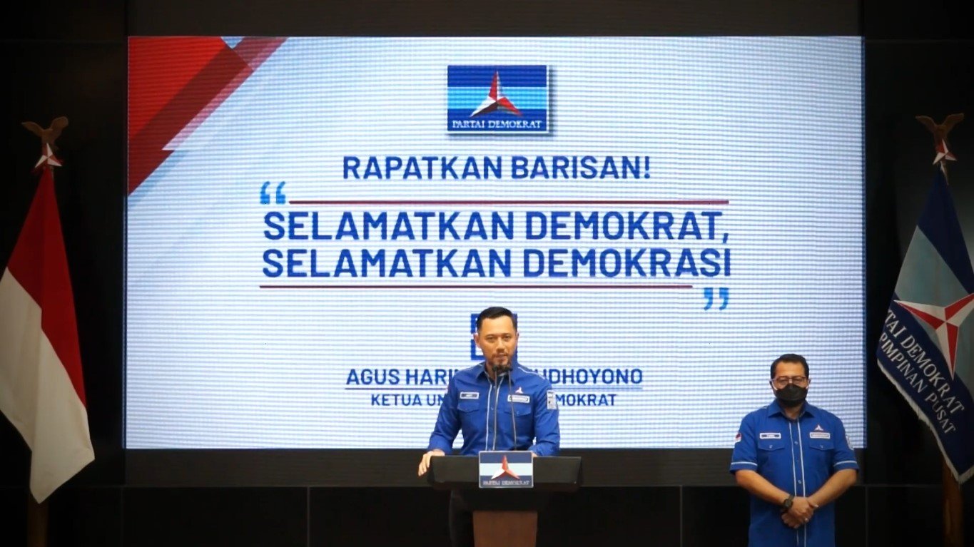 Agus Harimurti Yudhoyono menyebut pihaknya akan mengambil langkah hukum atas KLB Deli Serdang yang ia sebut Ilegal