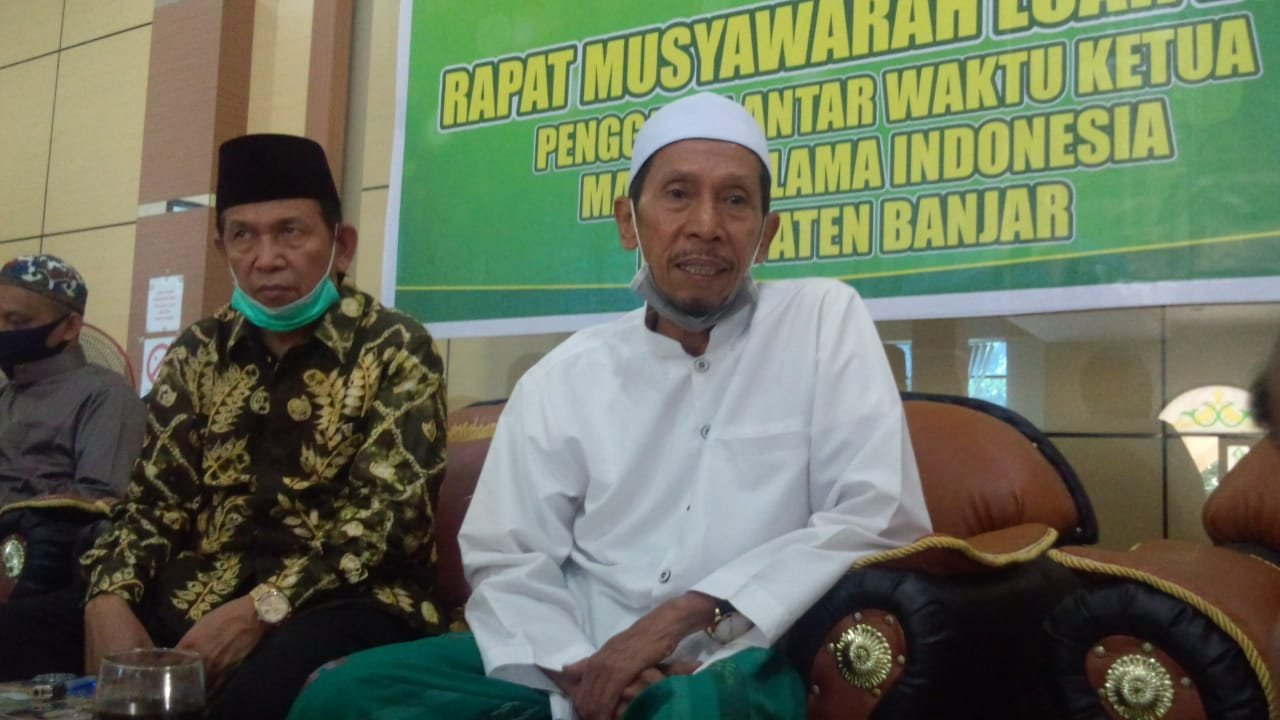 Ketua MUI Kabupaten Banjar KH. Muhammad Husein
