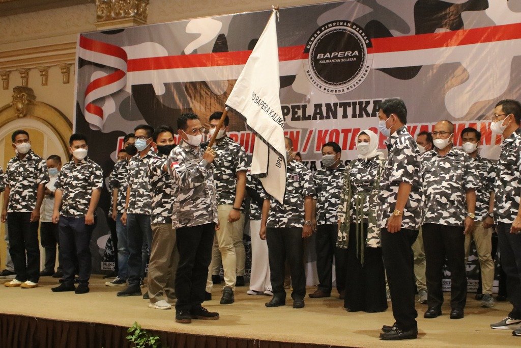 DPD Bapera Se Kalsel yang dibentuk dalam waktu 3 bulan ini dilantik