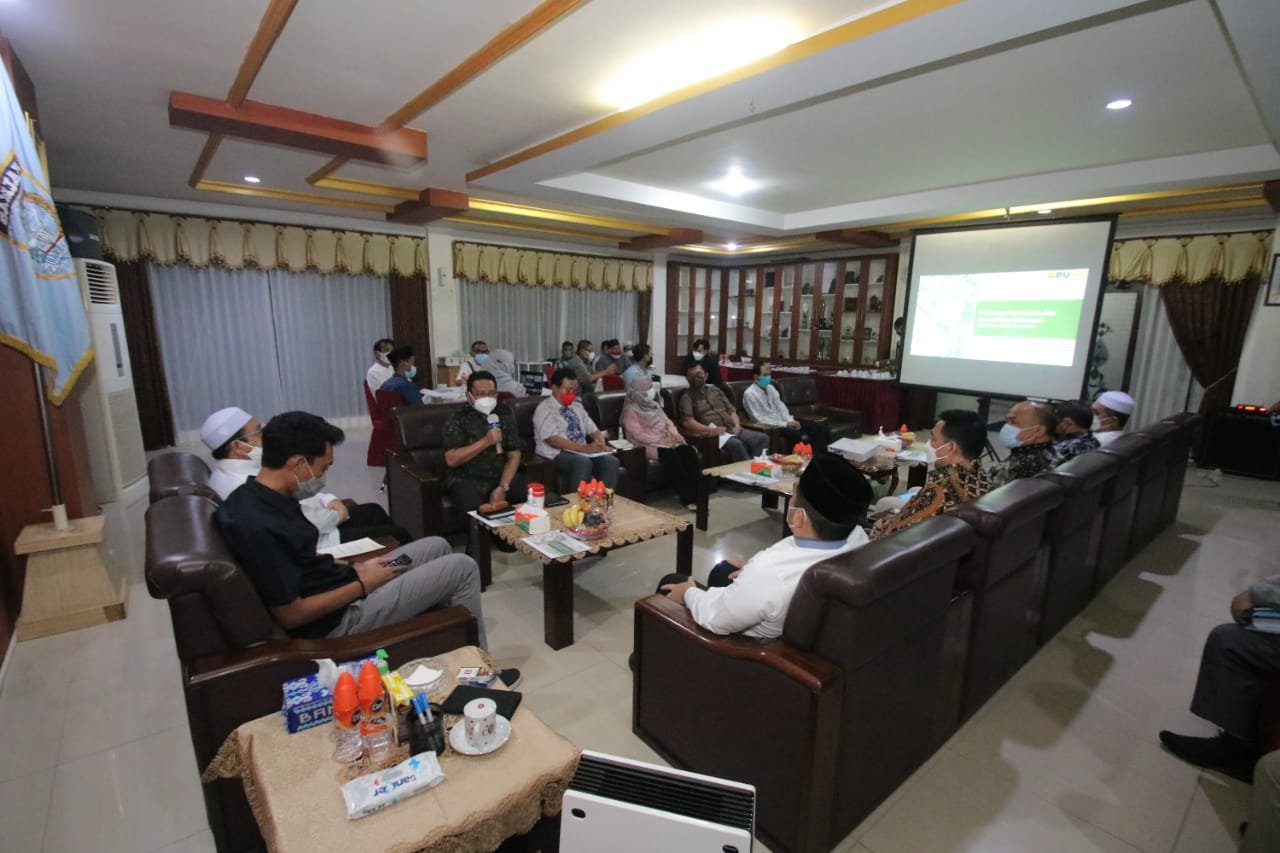Dalam kunjungan anggota DPR RI ini Pemkab Banjar bahas revitalisasi penataan Pembangunan Sekumpul