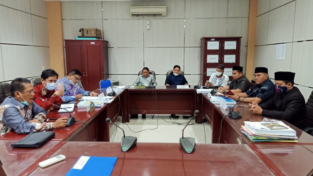 Komisi I DPRD Banjar gelar RDP dengan KPU dan Bawaslu terkait persiapan pelaksanaan PSU pada 9 Juni 2021 mendatang