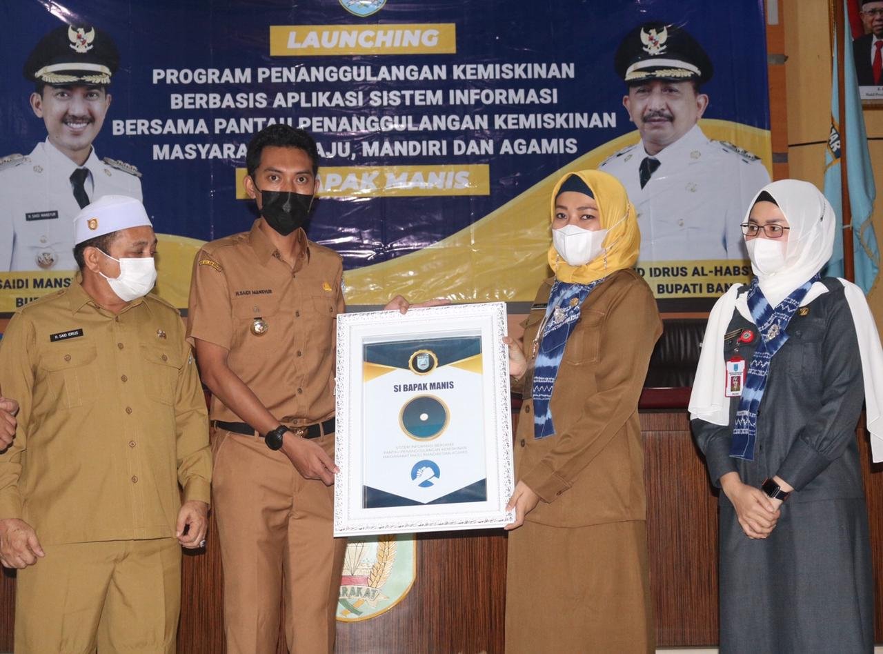 Percepat Pengentasan Kemiskinan di Kabupaten Banjar SI BAPAK MANIS diluncurkan