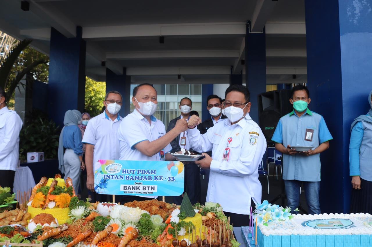 Peringatan Harlah ke 33 PDAM Intan Banjar Digelar Sederhana 1