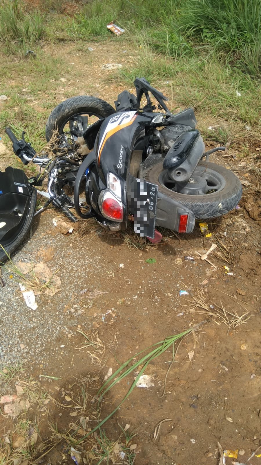 Kecelakaan Maut di KM 17 Arah RSJ Sambang Lihum, Satu Orang Meninggal Dunia 3 20211108T154154