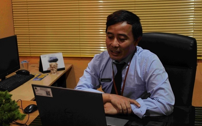 Kepala Kantor Pelayanan Penyuluhan dan Konsultasi Perpajakan KP2KP Martapura Heri Sukoco