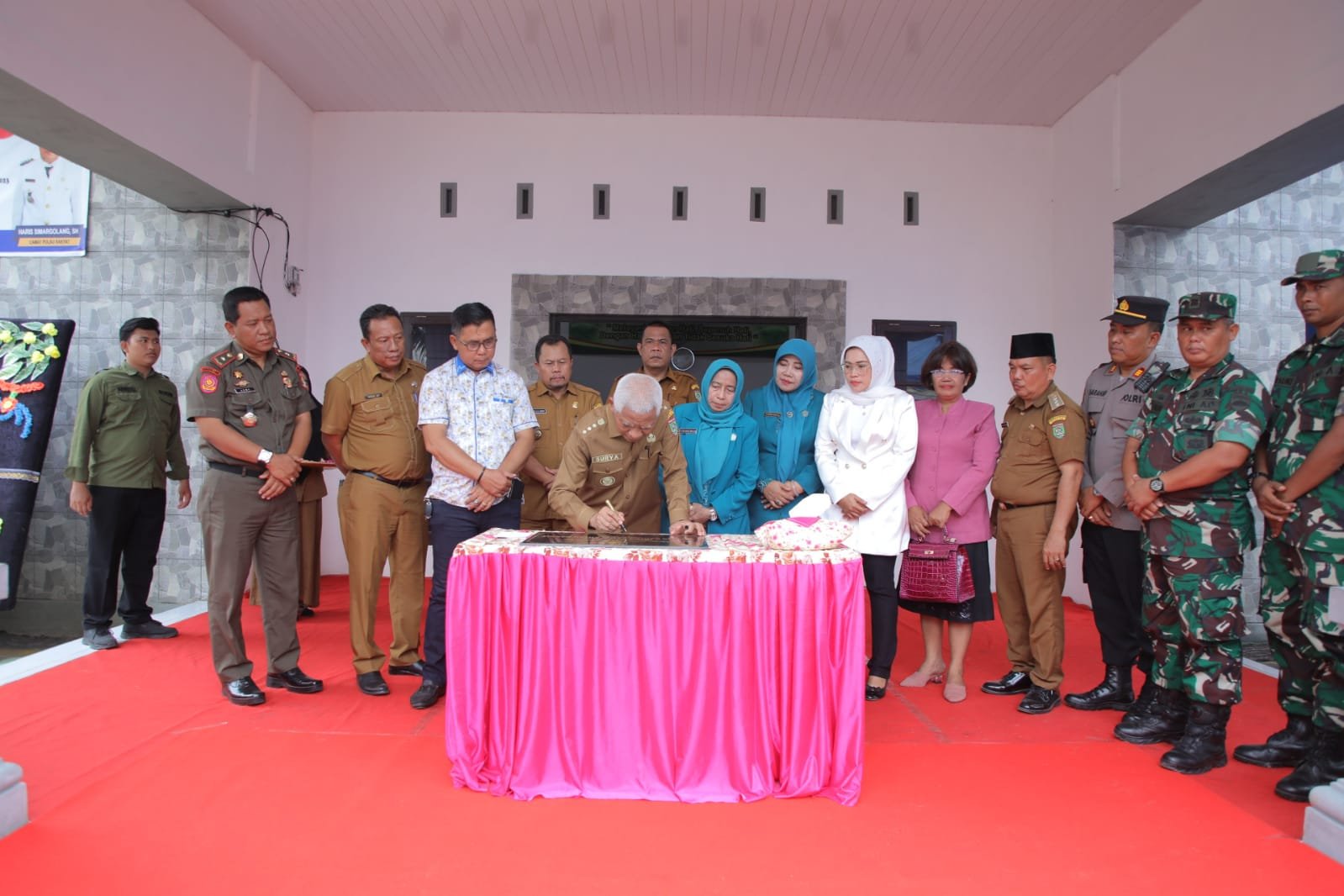 Gedung Kantor Camat Pulau Rakyat Diresmikan Bupati Asahan Jangan Membuat Alur Birokrasi