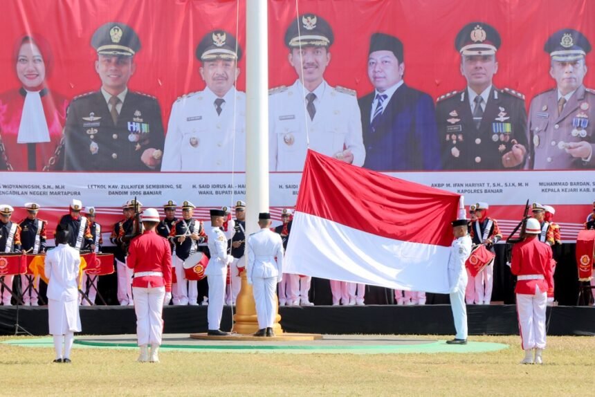 Upacara Peringatan HUT Kemerdekaan RI Ke-78 Di Kabupaten Banjar ...