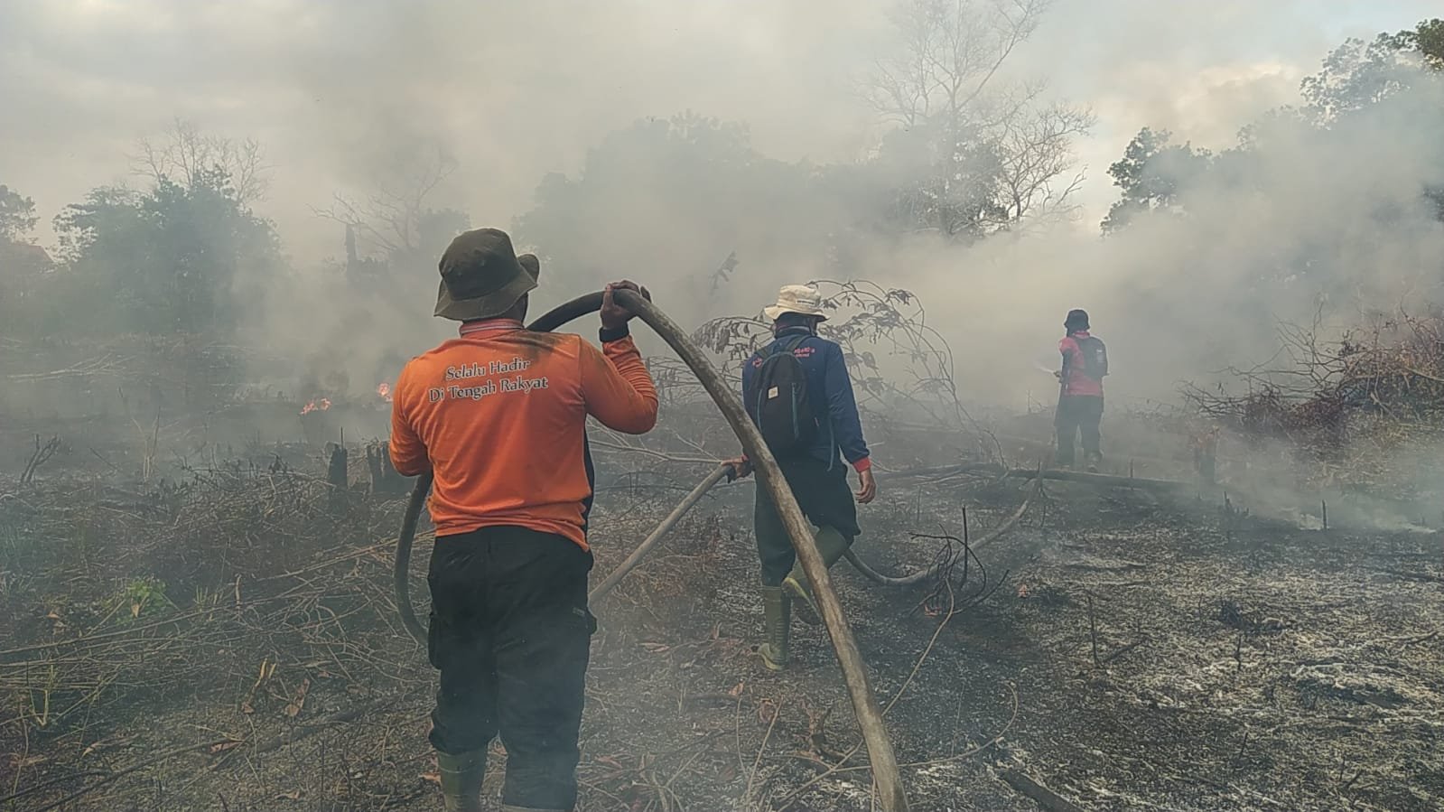 Karhutla Kembali Terjadi Di Desa Di Kabupaten Banjar Total Lahan Terbakar Hektar Teras Com