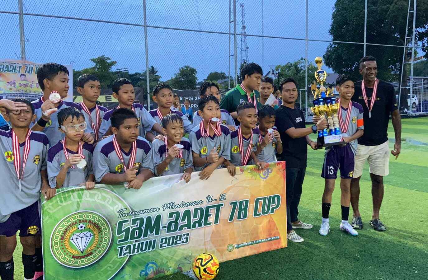 Dramatis! SOBP Juara Turnamen SBM Baret78 U12 Cup 2023 Lewat Adu