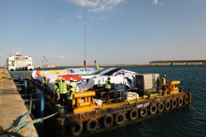 kapal membawa makanan menuju gaza foto pmjdok world central k 840x576