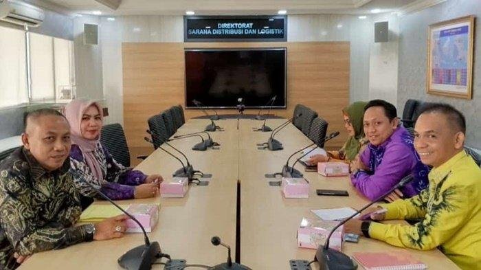 Pimpinan DPRD Batola Konsultasi ke Kemenperindag1