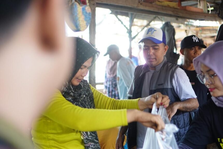 habib taufan blusukan ke pasar pasar di tabalong 1