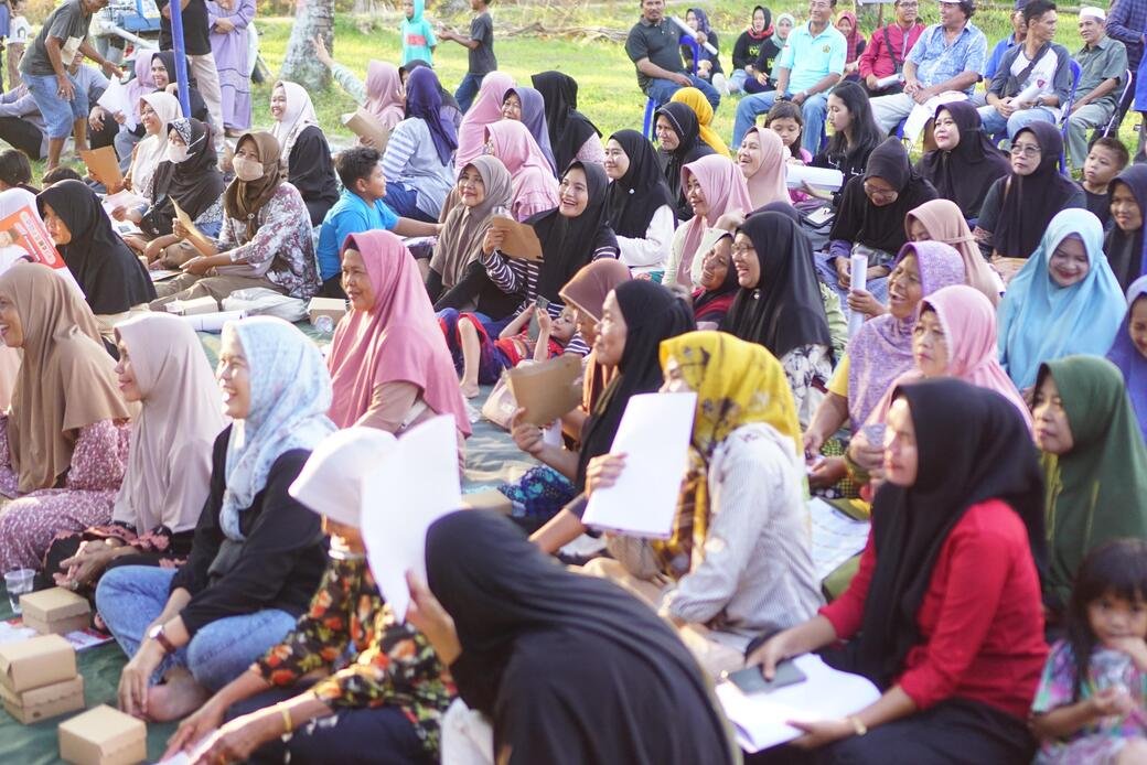 kampanye dialogis haji fani habib taufan disambut antusias warga 1