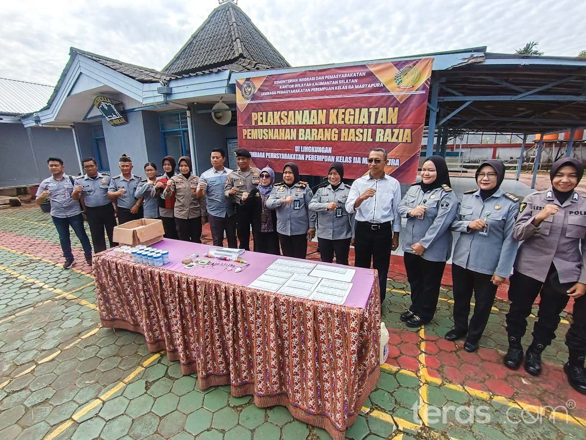 Lapas Perempuan Martapura Bebas Barang Terlarang, Kalapas: Kualitas Pengawasan Kita Meningkat! 2 IMG 20250708 102208