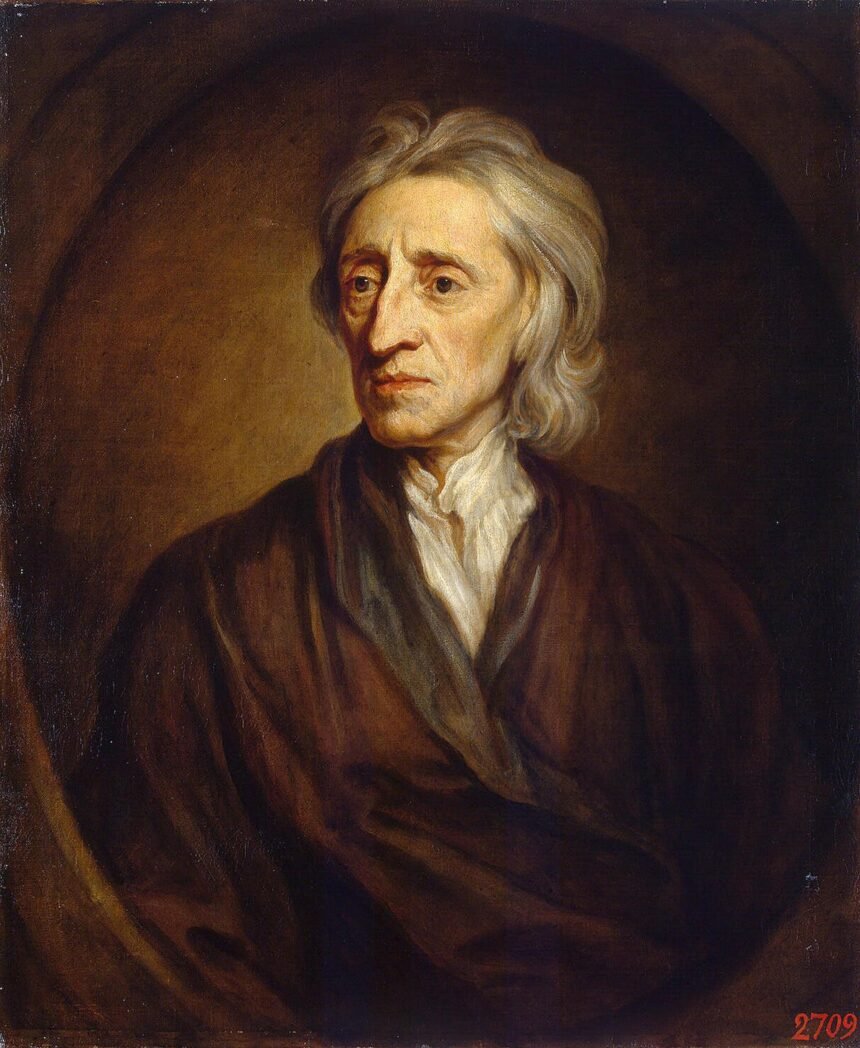 Godfrey Kneller Portrait of John Locke Hermitage