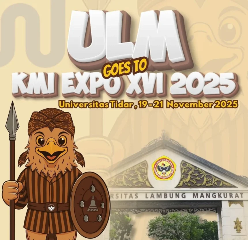 ULM Goes to KMI Expo XVI 2025 🎉Universitas Lambung Mangkurat siap beraksi di KMI Expo XVI 2 e1761540145622