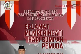 Sekretariat DPRD Kabupaten Barito Kuala Mengucapkan Selamat Hari Sumpah Pemuda 28 Oktober 2025JPG