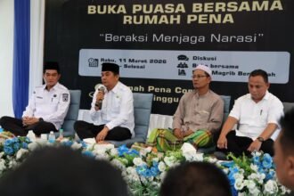 1773364240 Bupati Tanah Bumbu Andi Rudi Latif Resmikan Kantor Rumah Pena