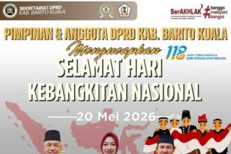 Pimpinan dan Anggota DPRD Kabupaten Barito Kuala Mengucapkan Selamat Memperingati Hari Kebangkitan Nasional 20 Mei 2026 JPG