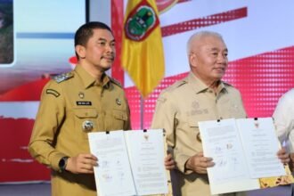 1788318068 Gubernur Kalsel Apresiasi Bupati Tanah Bumbu atas Penerangan Jalan Bypass 850x550 1