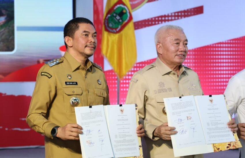 1788318068 Gubernur Kalsel Apresiasi Bupati Tanah Bumbu atas Penerangan Jalan Bypass 850x550 1