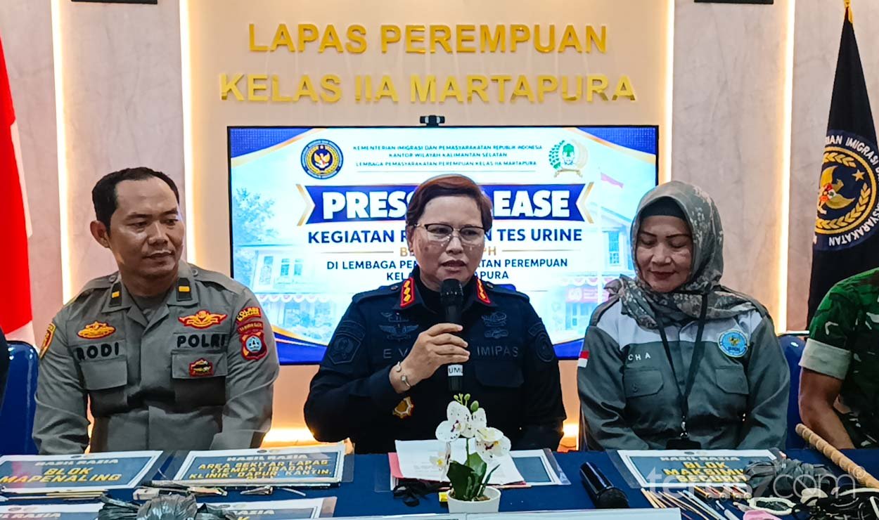 Perketat Pengawasan, Lapas Perempuan Martapura Razia Blok Hunian dan Tes Urine Warga Binaan 2 IMG 20260919 163647
