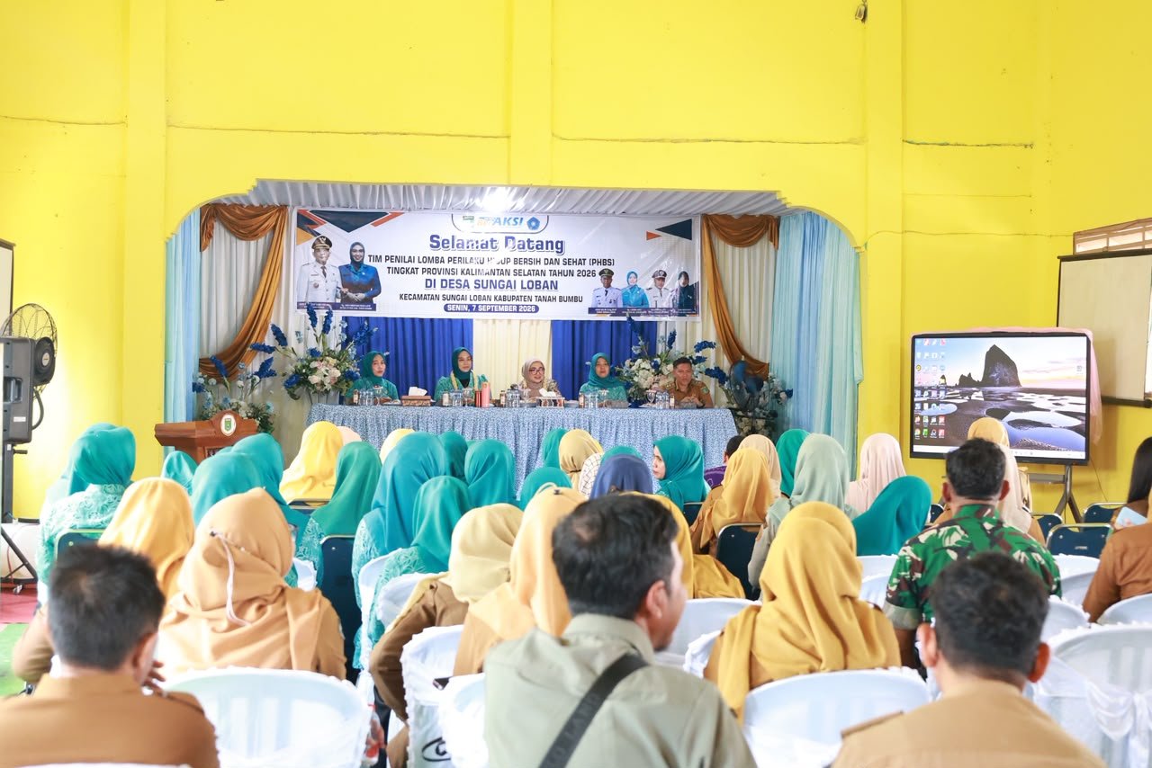 Ketua TP PKK Tanah Bumbu dorong PHBS jadi budaya masyarakat. 5